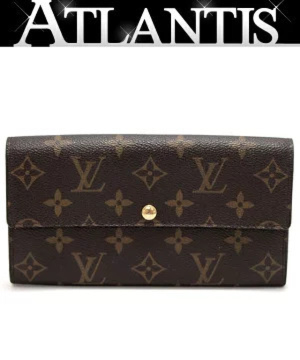 Louis Vuitton Portefeuille Sarah Zip Around Long Wallet Monogram